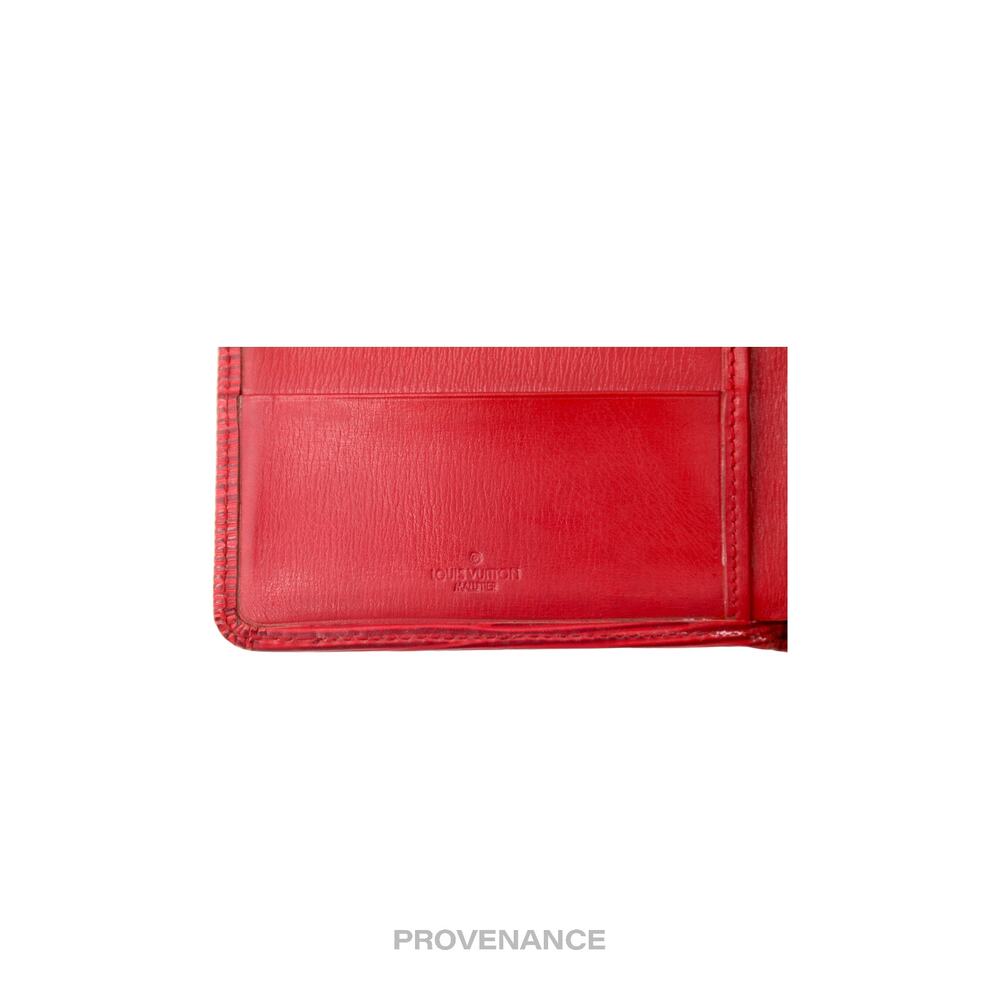 🔴 Louis Vuitton MALLETIER Marco Wallet - Red Epi Leather - Picture 8 of 10